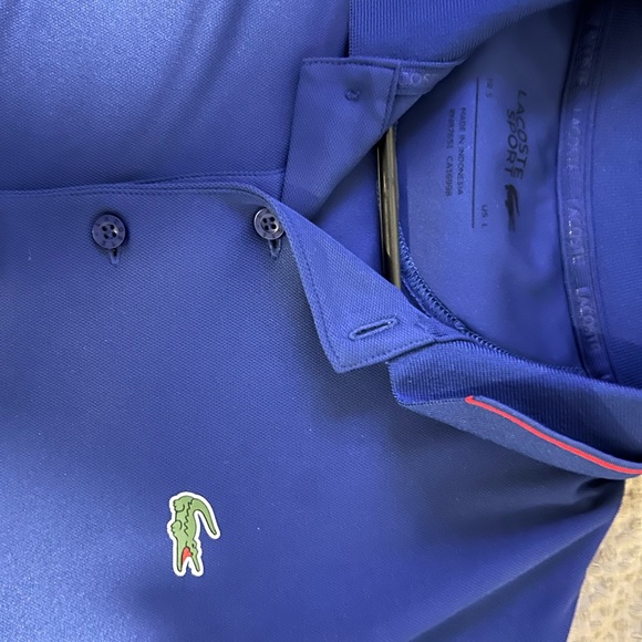 Lacoste Dri Fit Collared Shirt - Picture 2 of 4